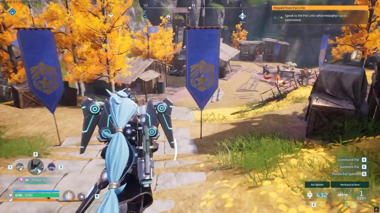 Enter the point of interest