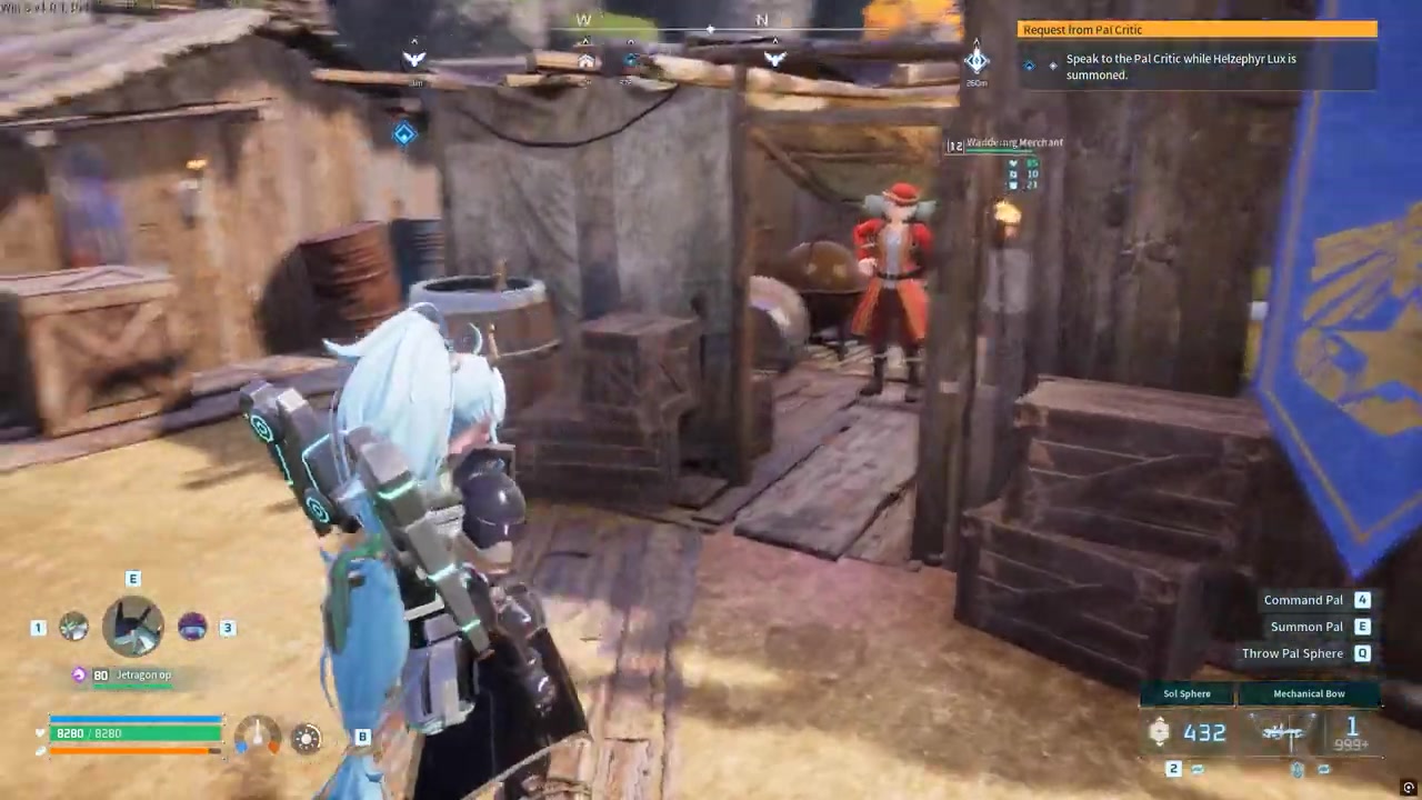 Find the merchant inside