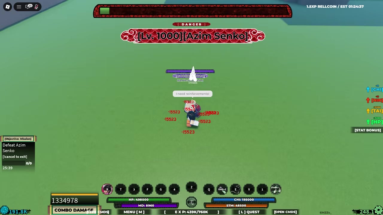 Start the boss fight