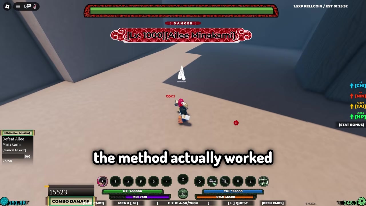 Land the third move