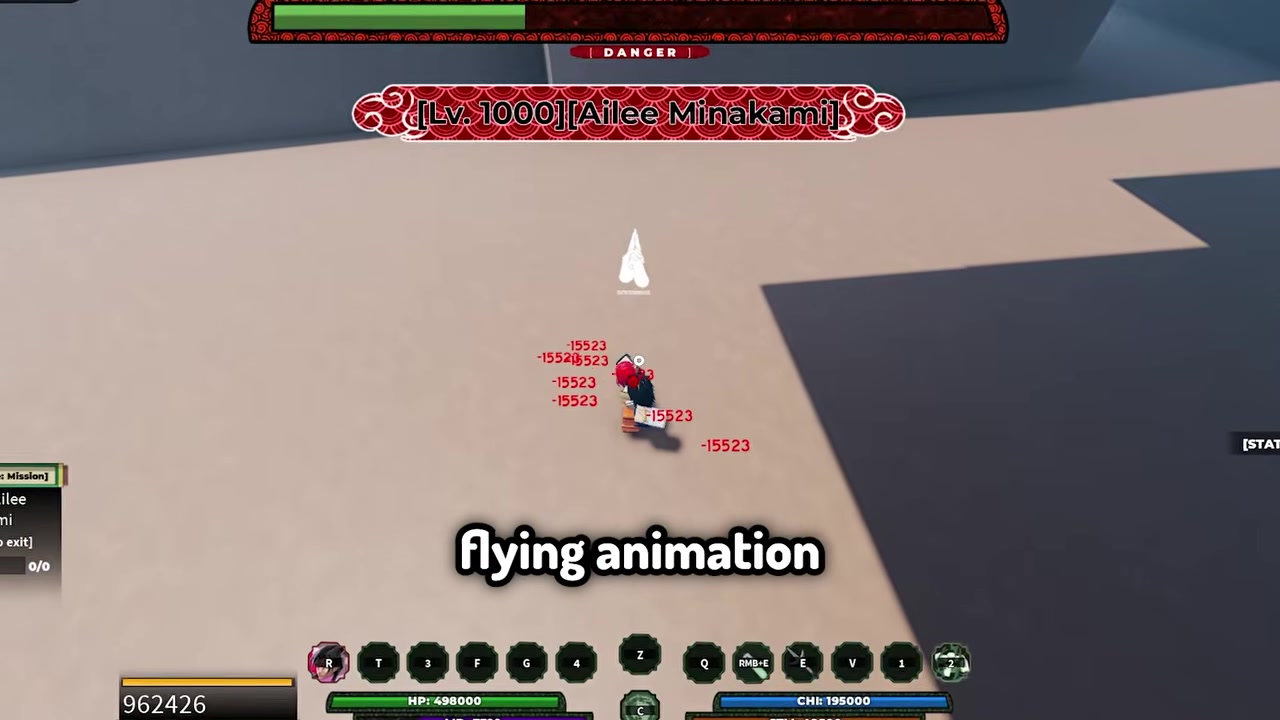 Let the animation run