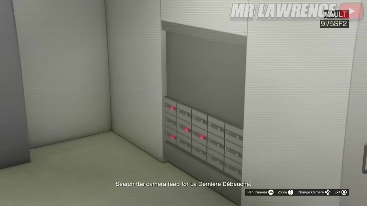 Check the vault left side