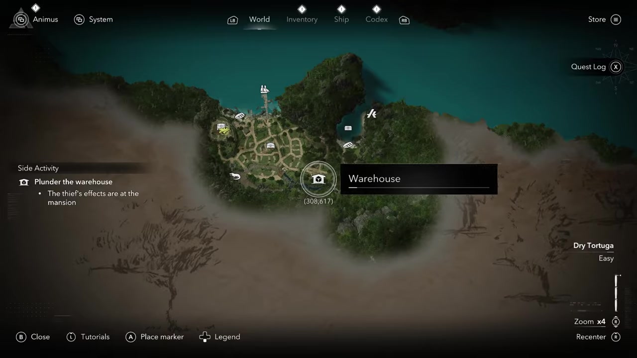 Start at the fast travel point