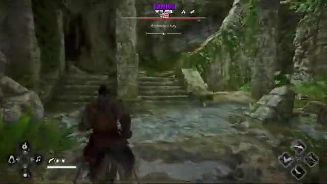 Climb through the ruins