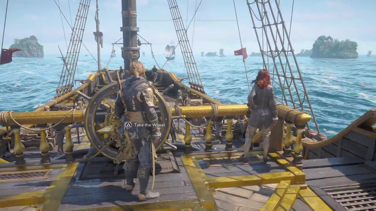 Swim through the wreck area