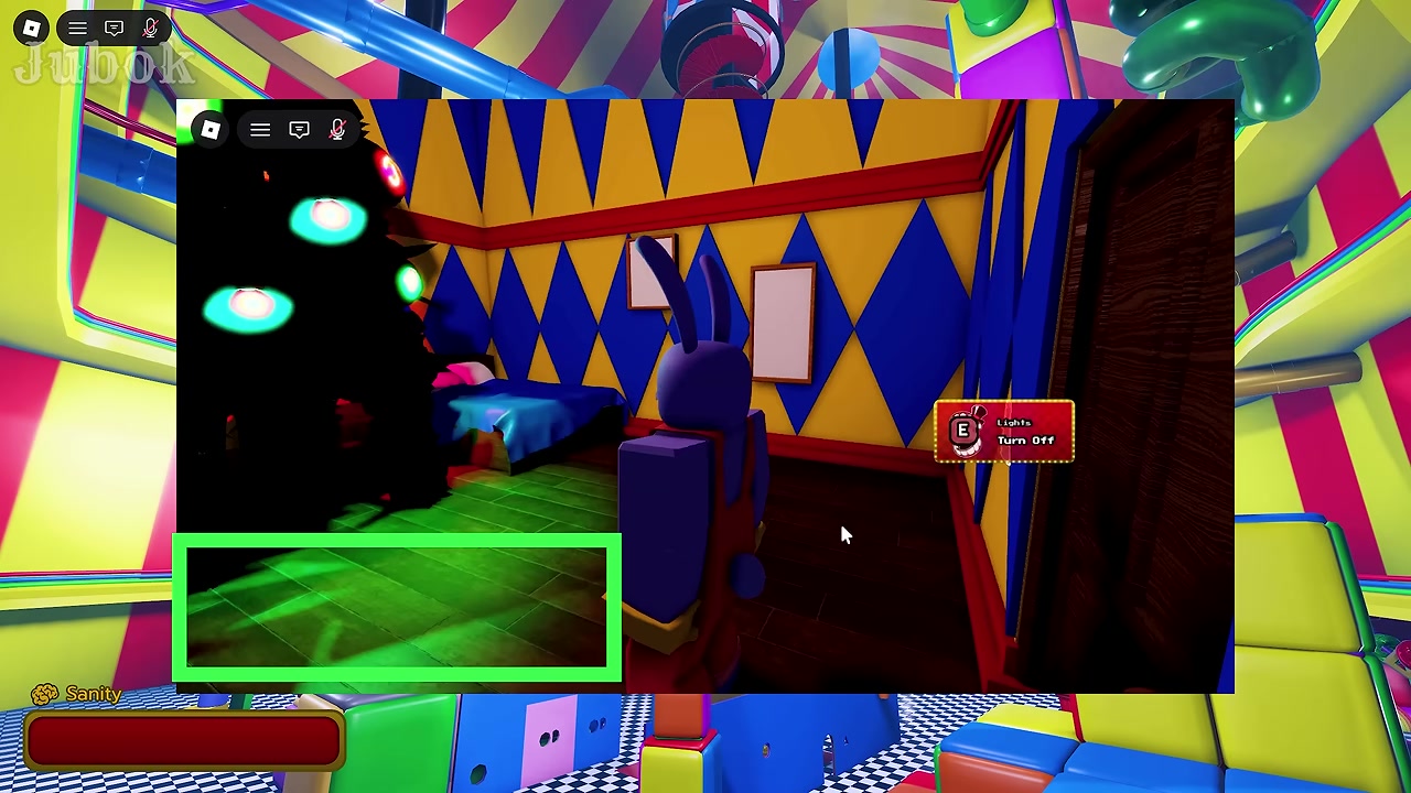 The lights-off moment appears to trigger the new Abstraction event.
