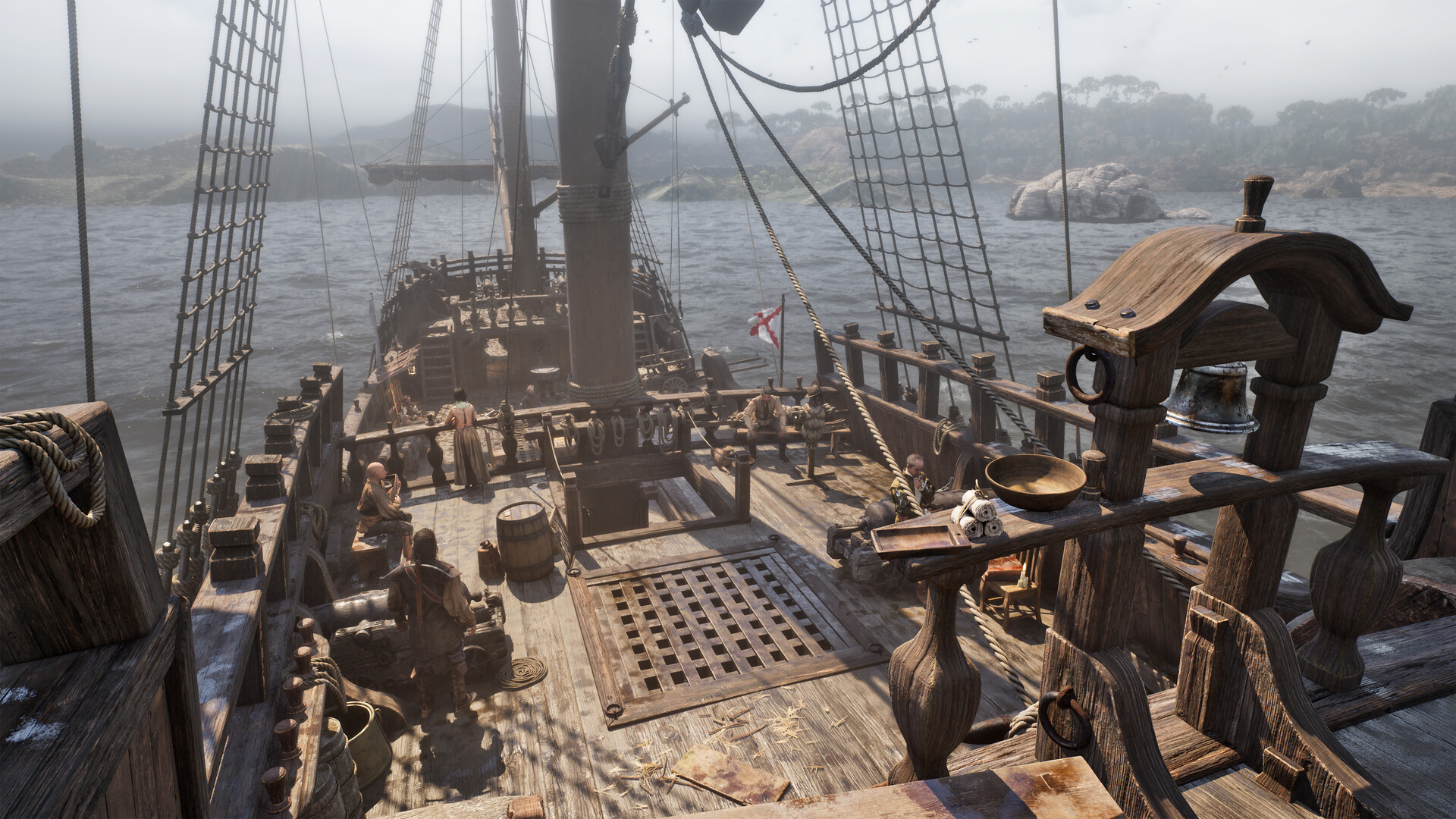 Official screenshot from The Mound: Omen of Cthulhu.