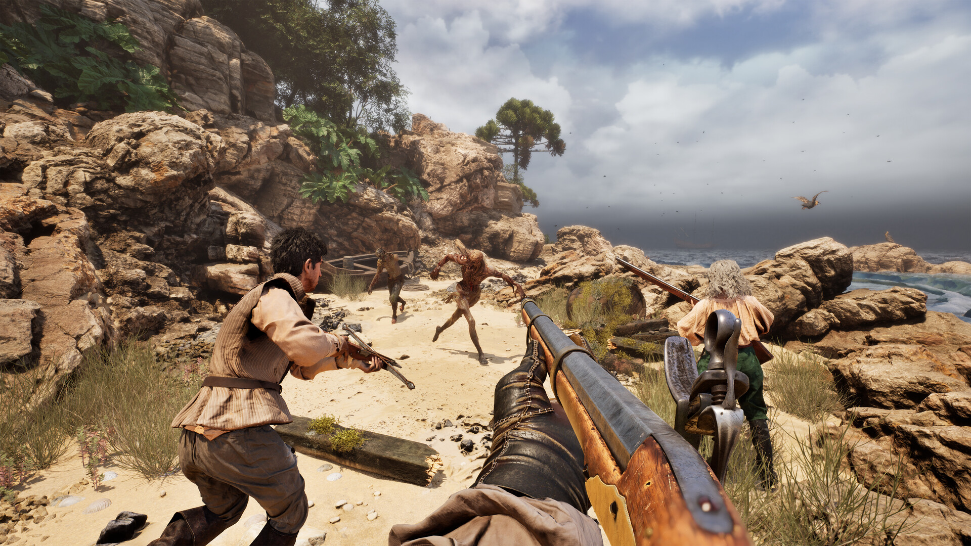 Official screenshot from The Mound: Omen of Cthulhu.