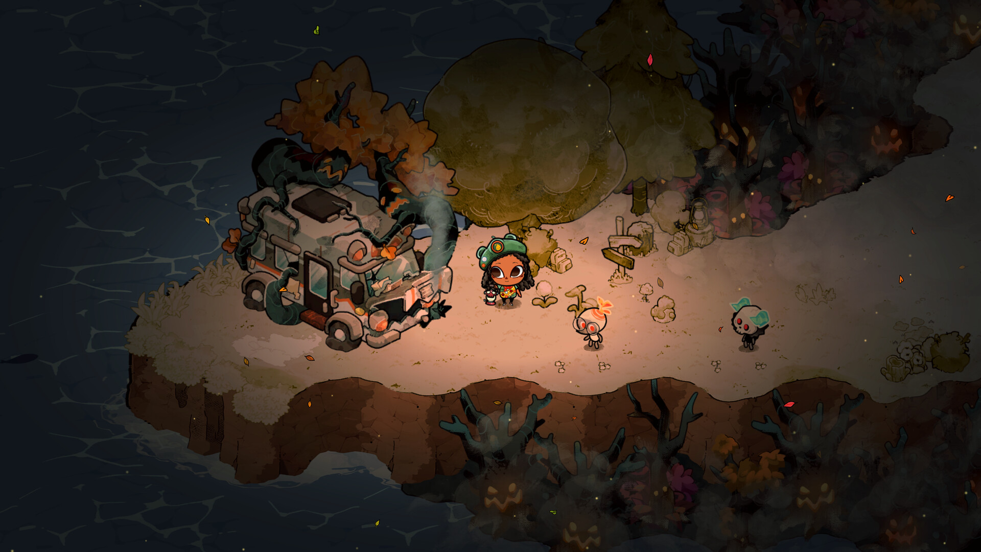 Official screenshot from Cozy Grove: Camp Spirit.