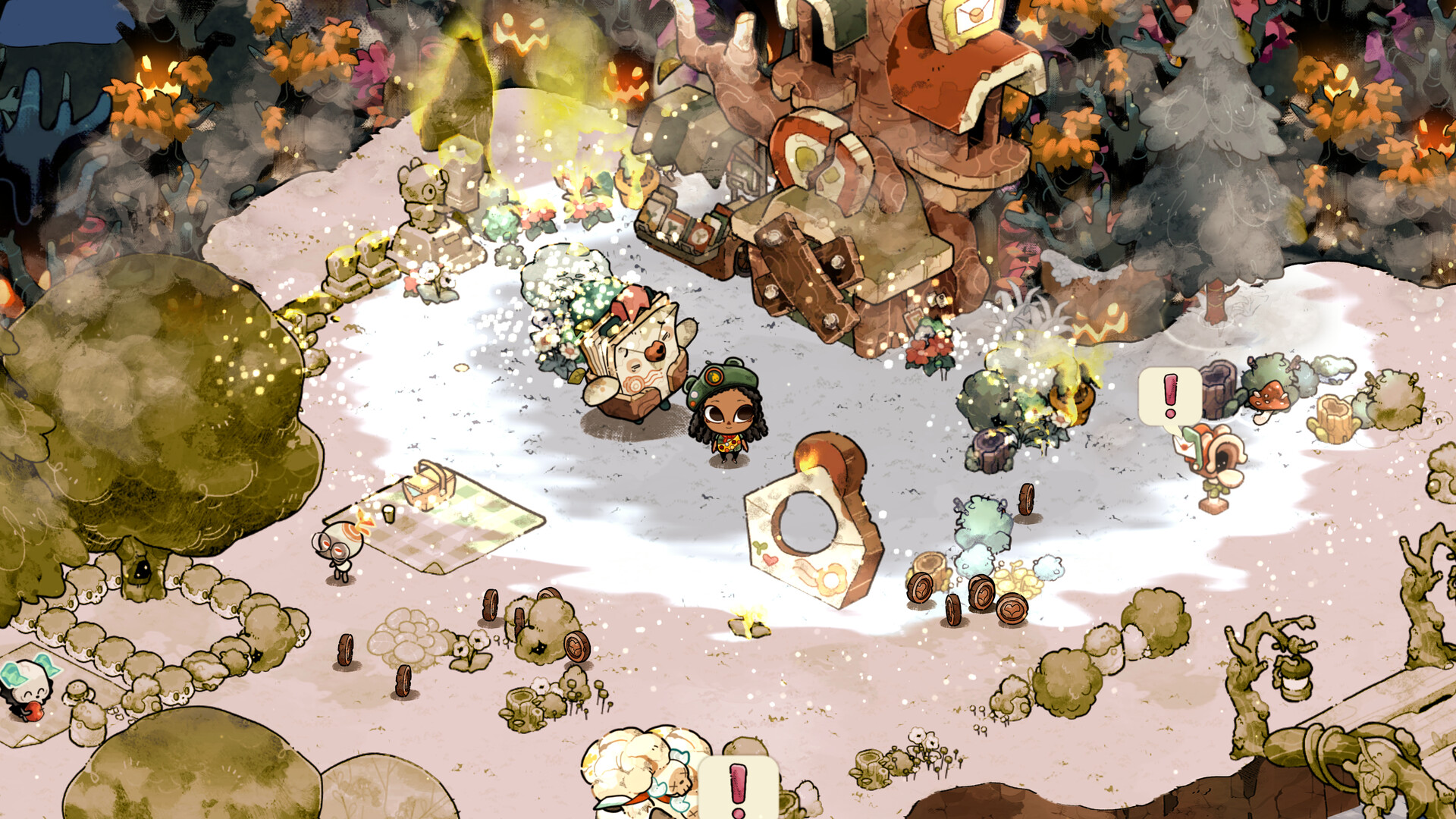 Official screenshot from Cozy Grove: Camp Spirit.