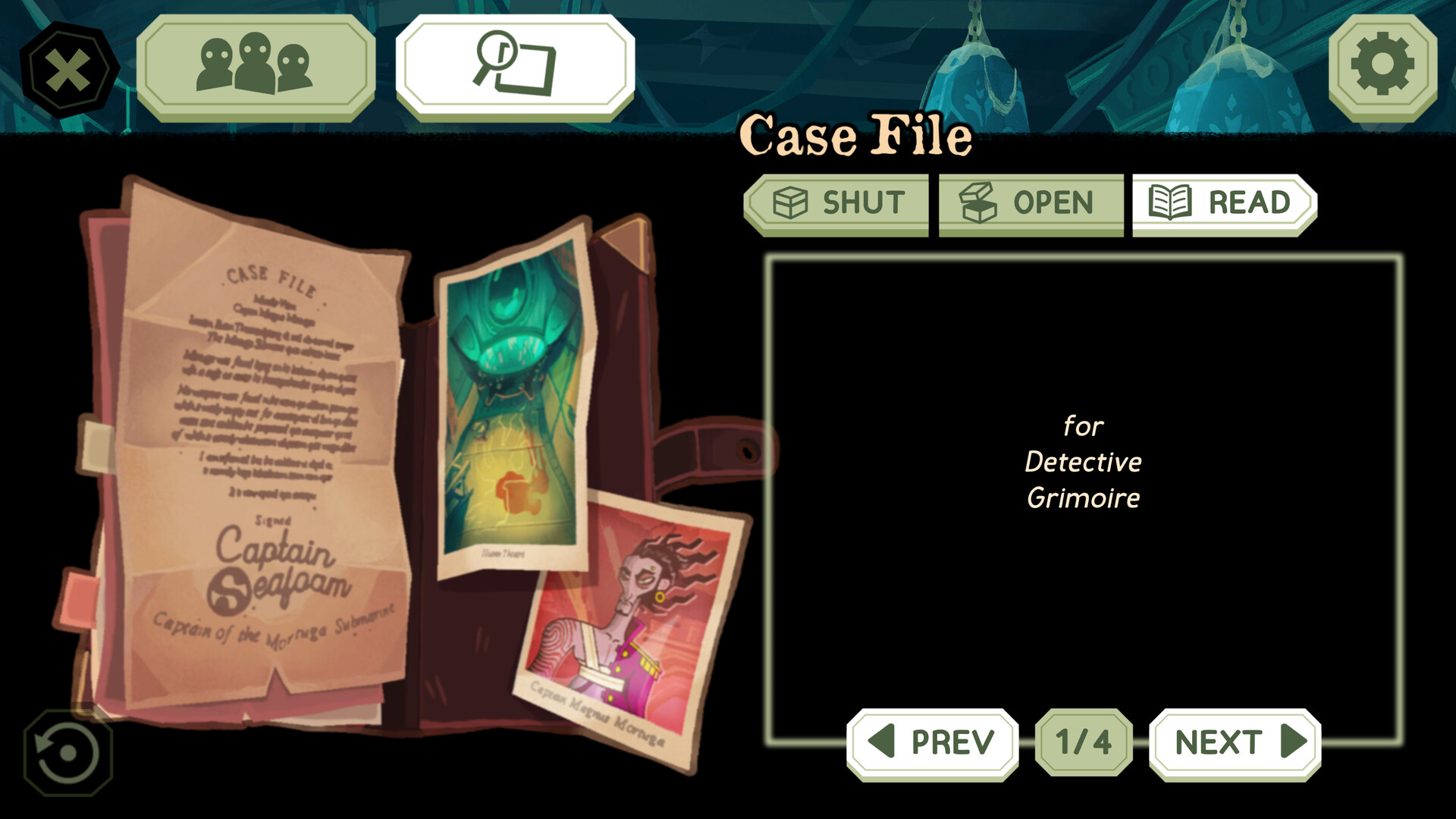 Official screenshot from The Mermaid Mask.