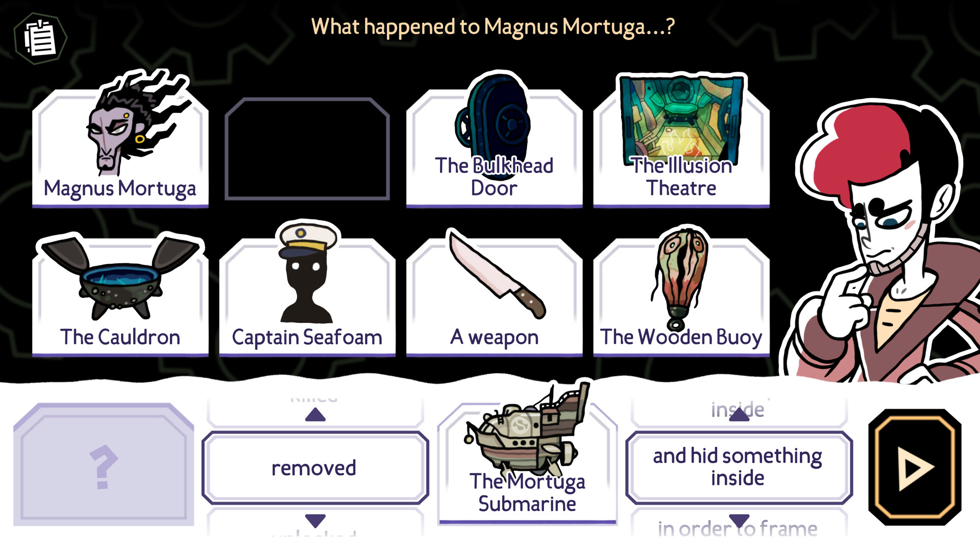 Official screenshot from The Mermaid Mask.
