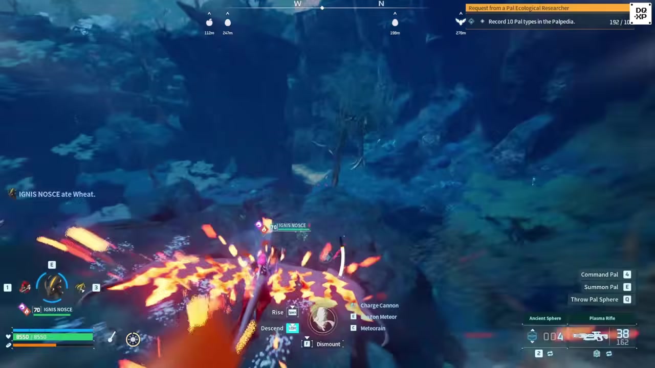 Gather Mythical Wood with the passive active