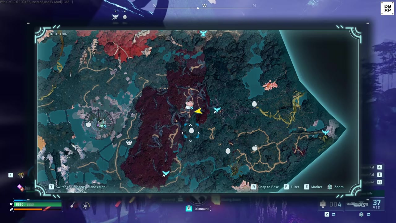Check the nearby second egg spot
