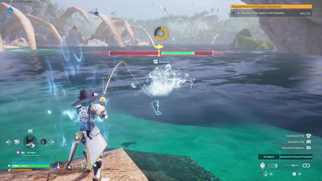 Time your reel taps
