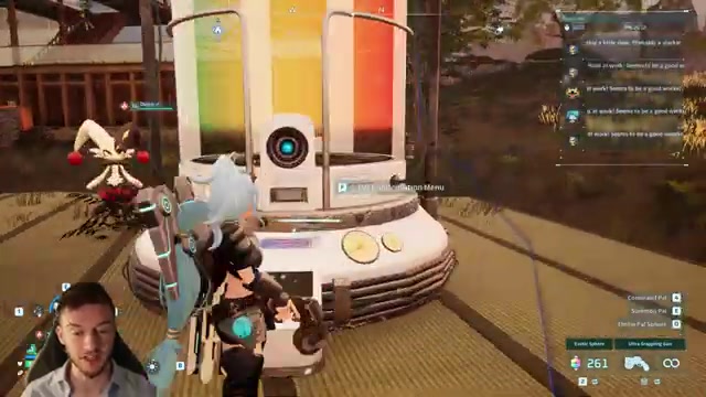 Open the Pal Essence Condenser menu