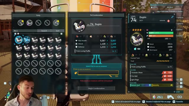 Check the boxed donor in the material list