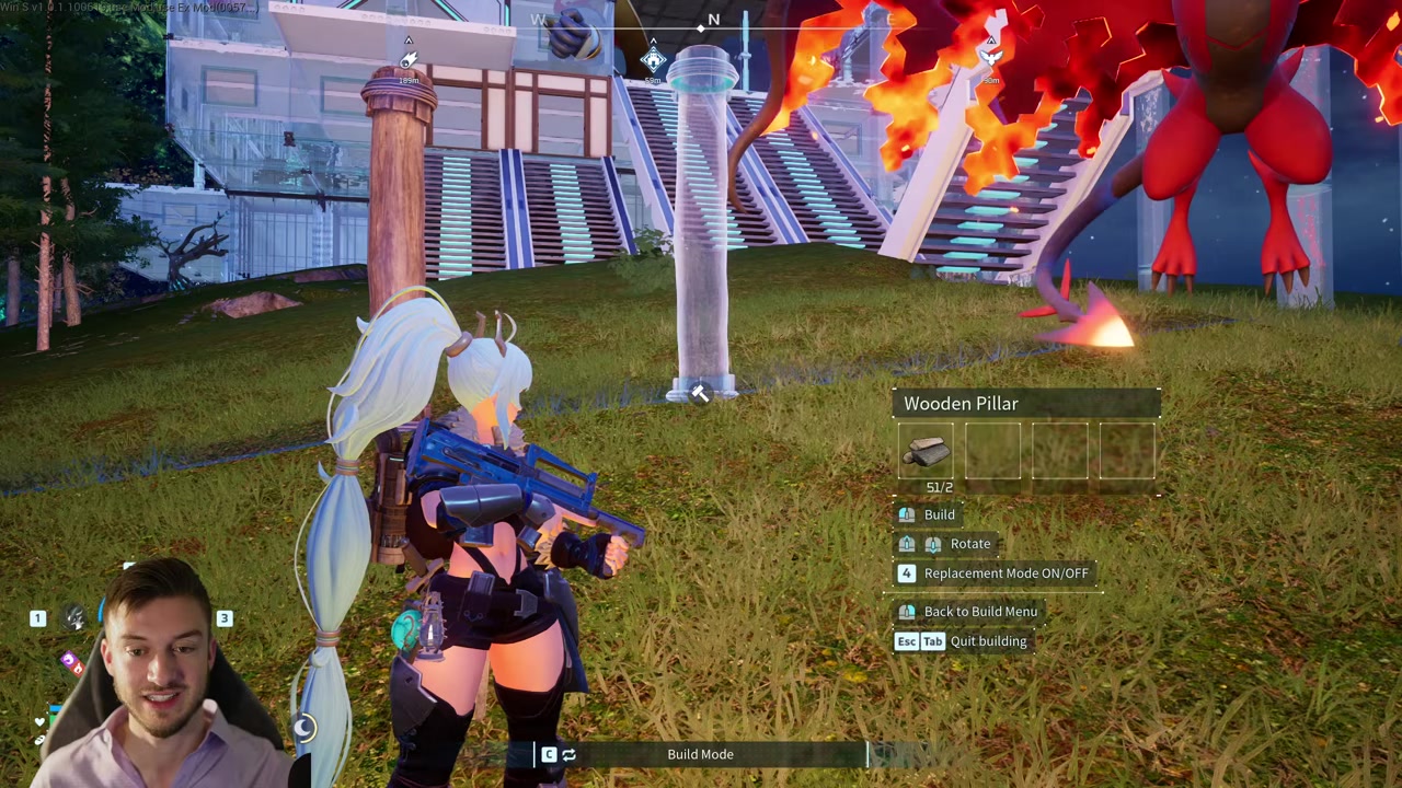 Stand outside the base line