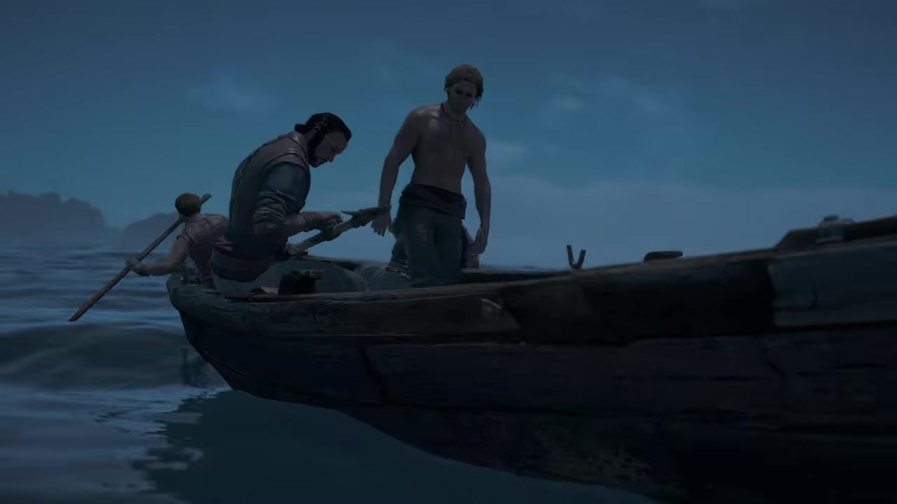Aim the harpoon