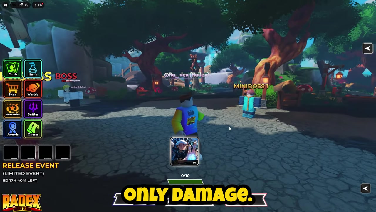 Activate your Luck potions