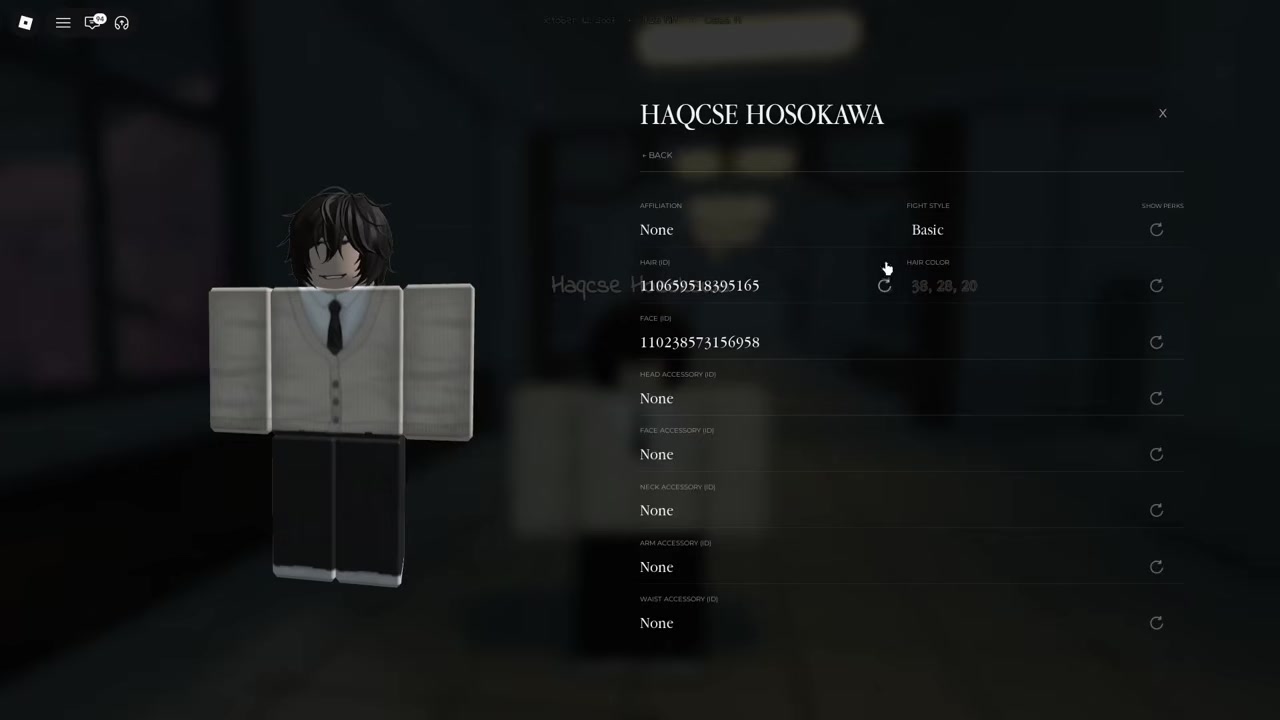 Open your Stats menu
