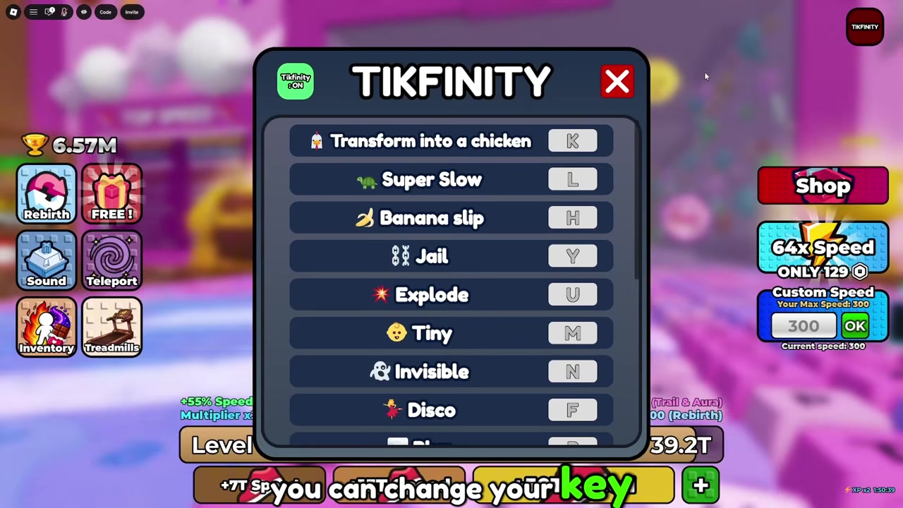 Find TIKFINITY Off