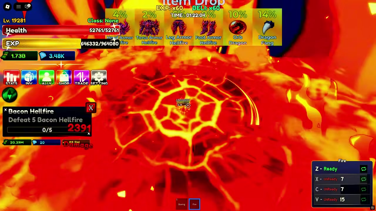 Land the final hit