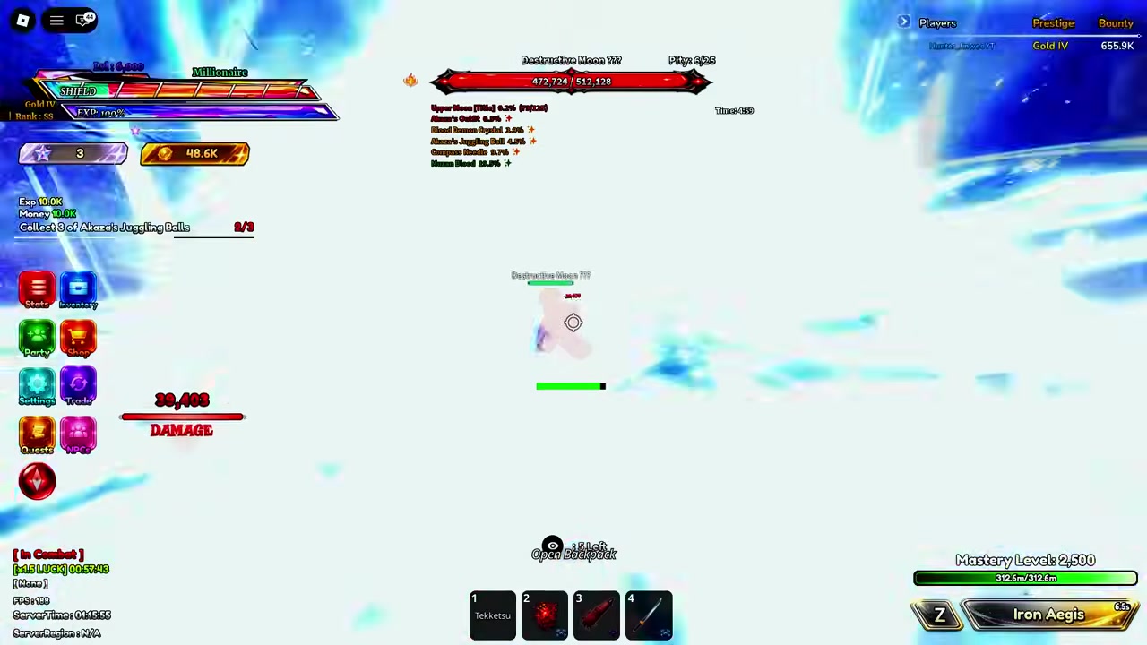 Summon the Aaza boss