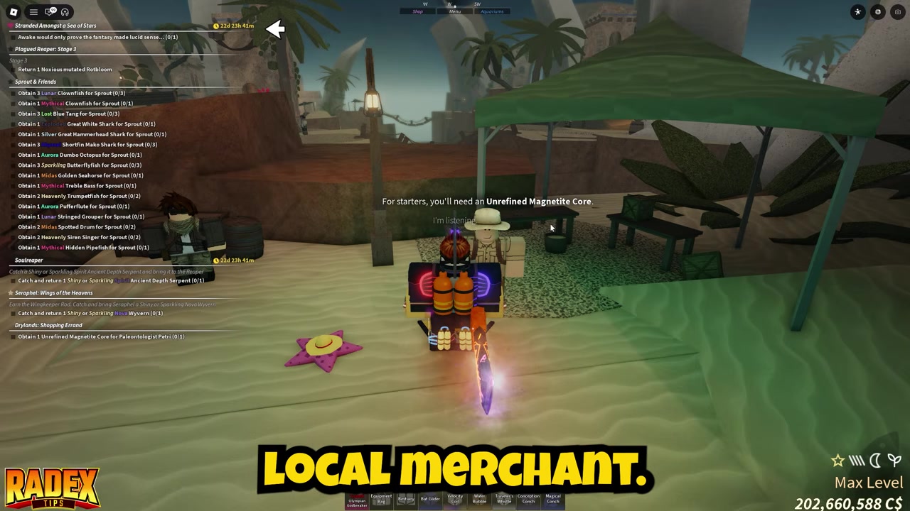 Find the local merchant nearby