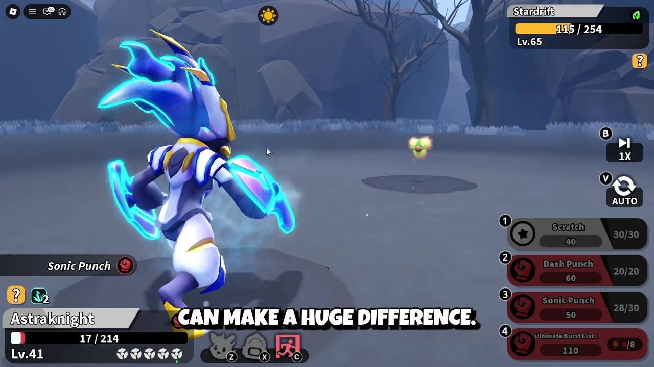 Open the Evomon Team menu