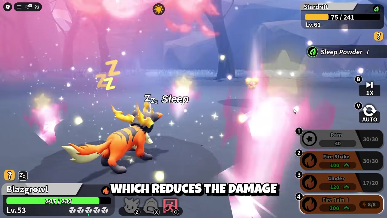 Click the trait slot