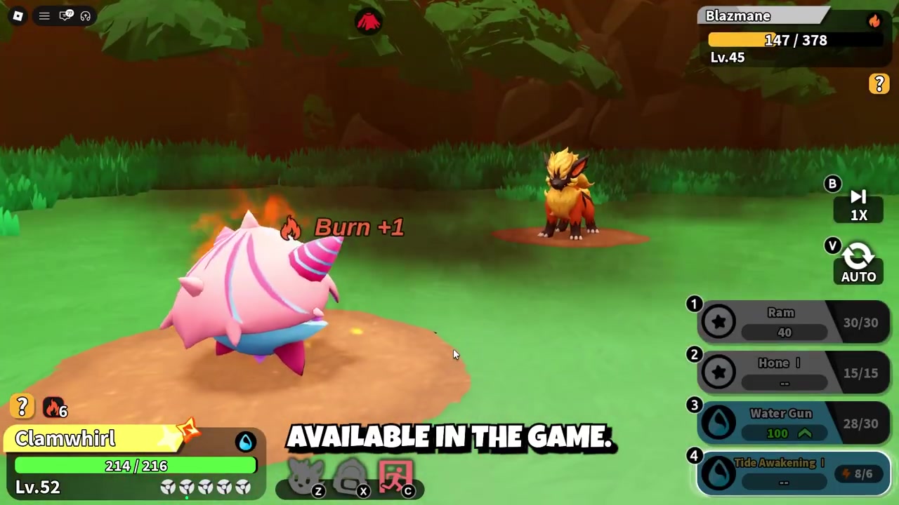 Open the Evomon Team menu