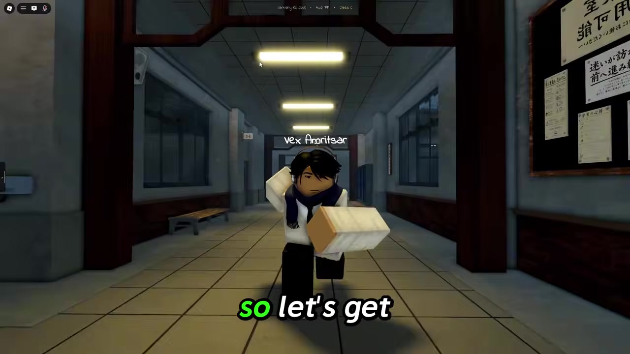 Open the menu