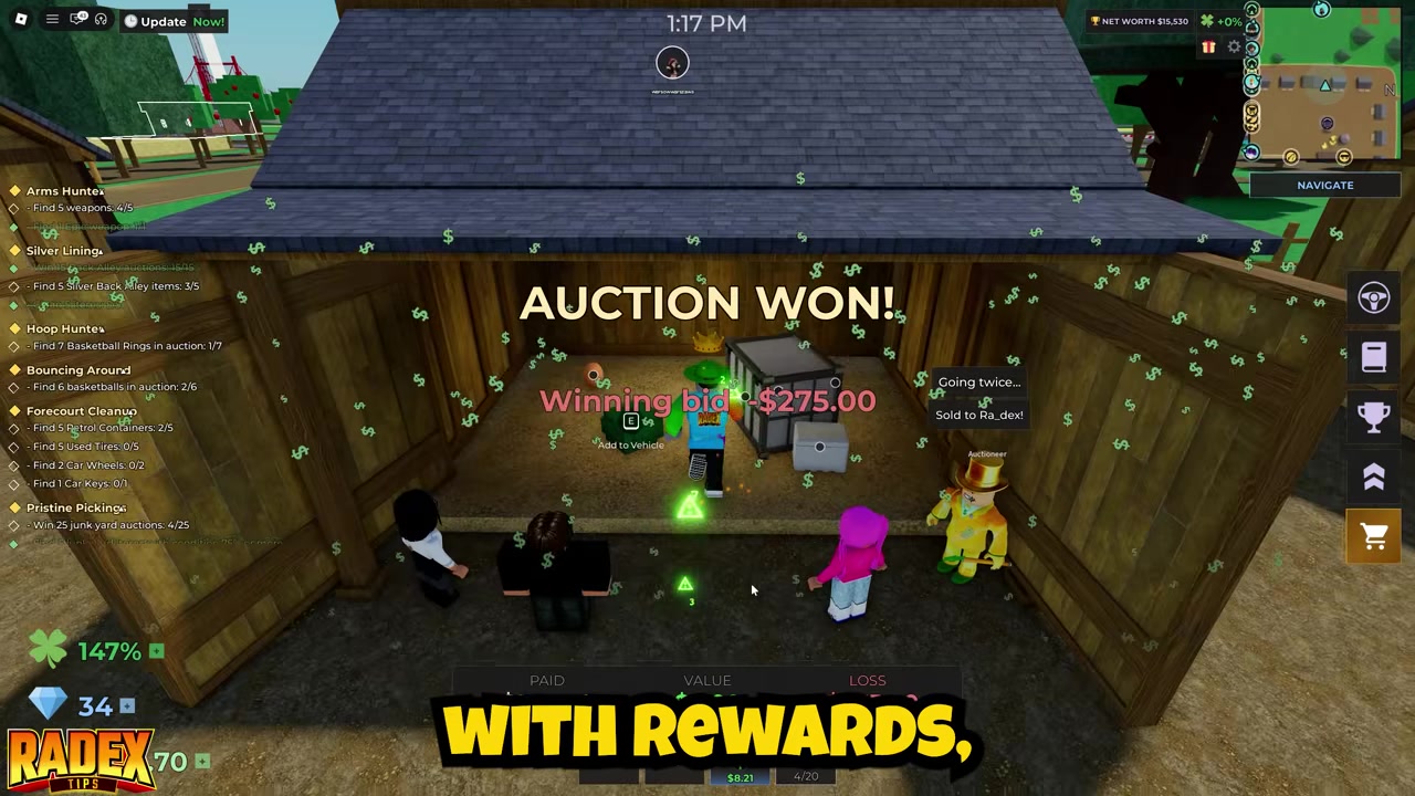 Finish nearby Achievements