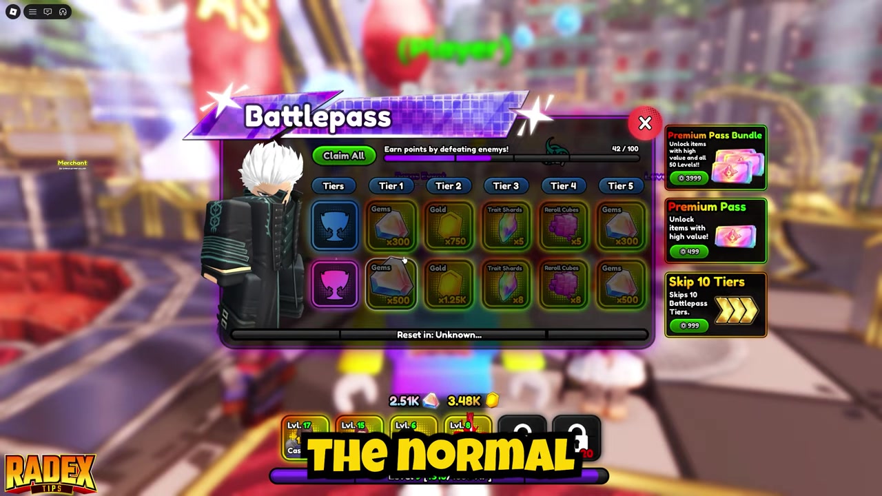 Open the Battlepass tab