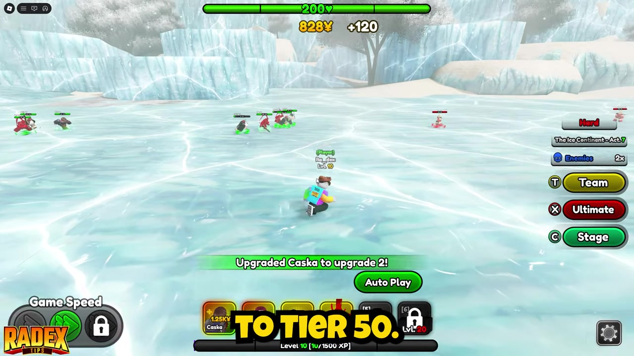 Claim Vargil at Tier 50