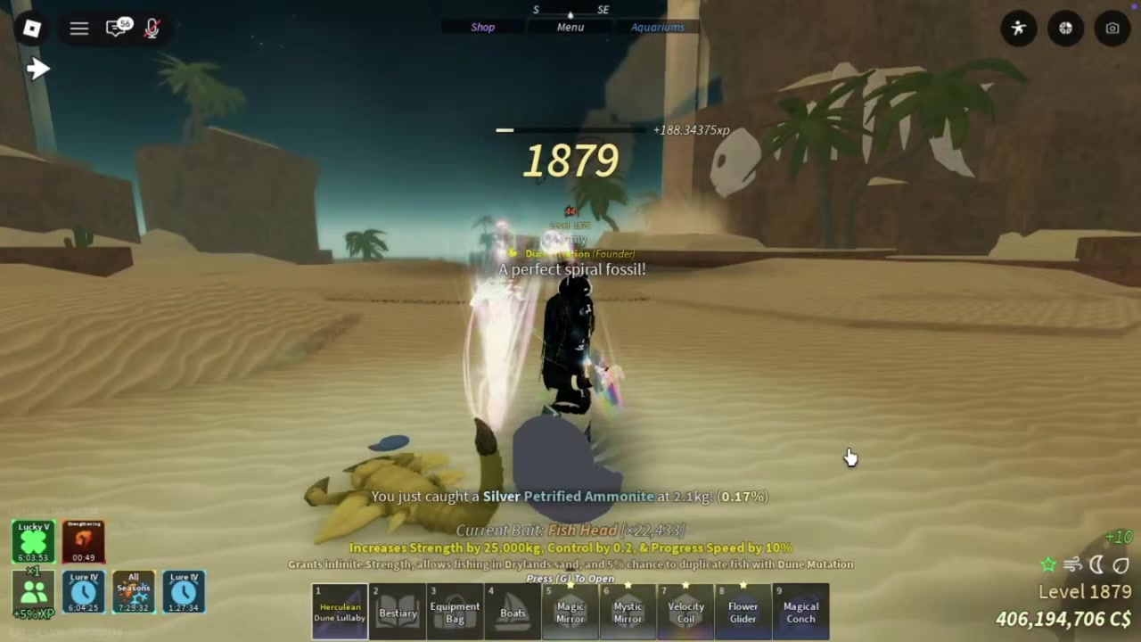 Use the serum during a storm