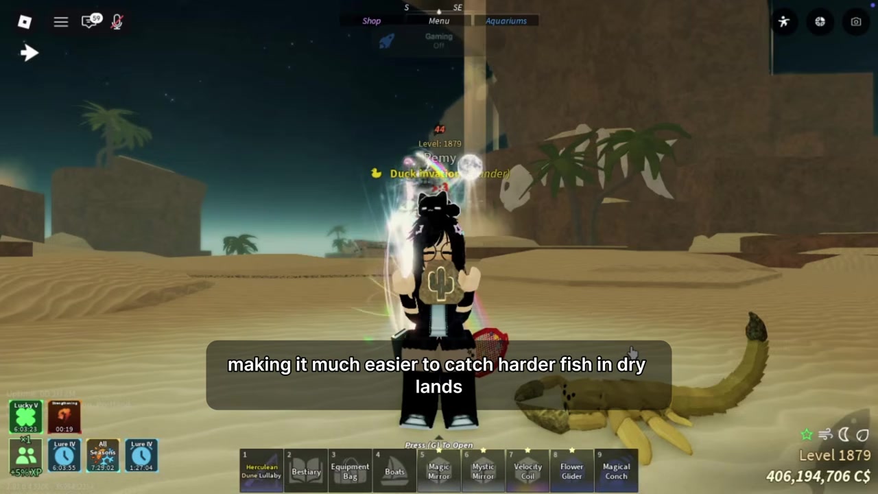 Catch the Terrosunder target
