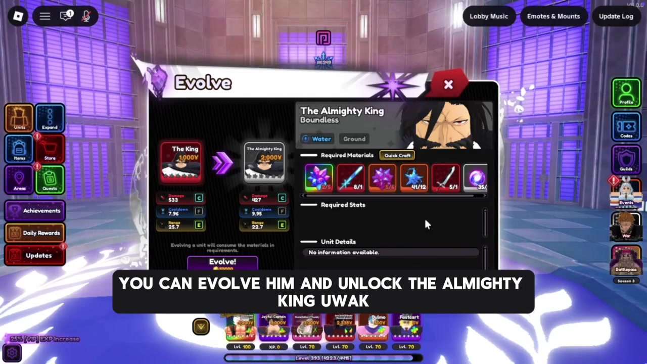 Select The King