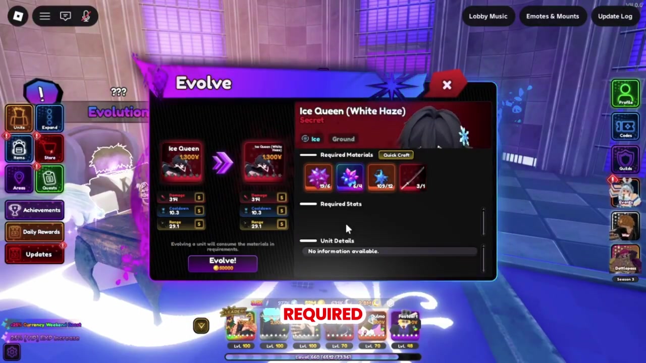 Return to the evolution area