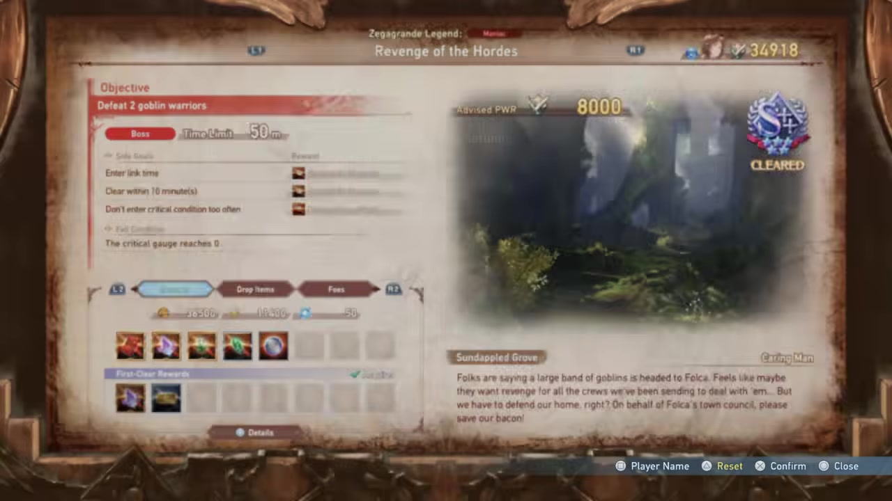 Build for boss clear speed