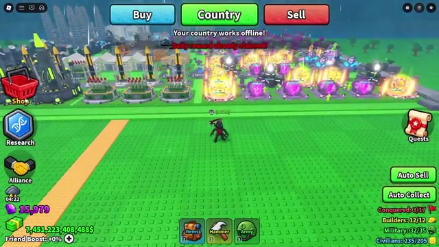 Set a starter Auto Sell value