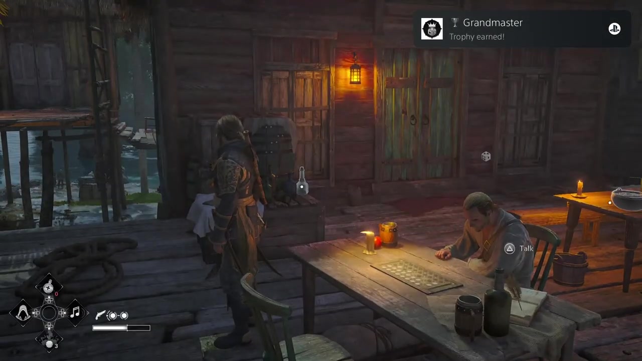 Use the king to finish