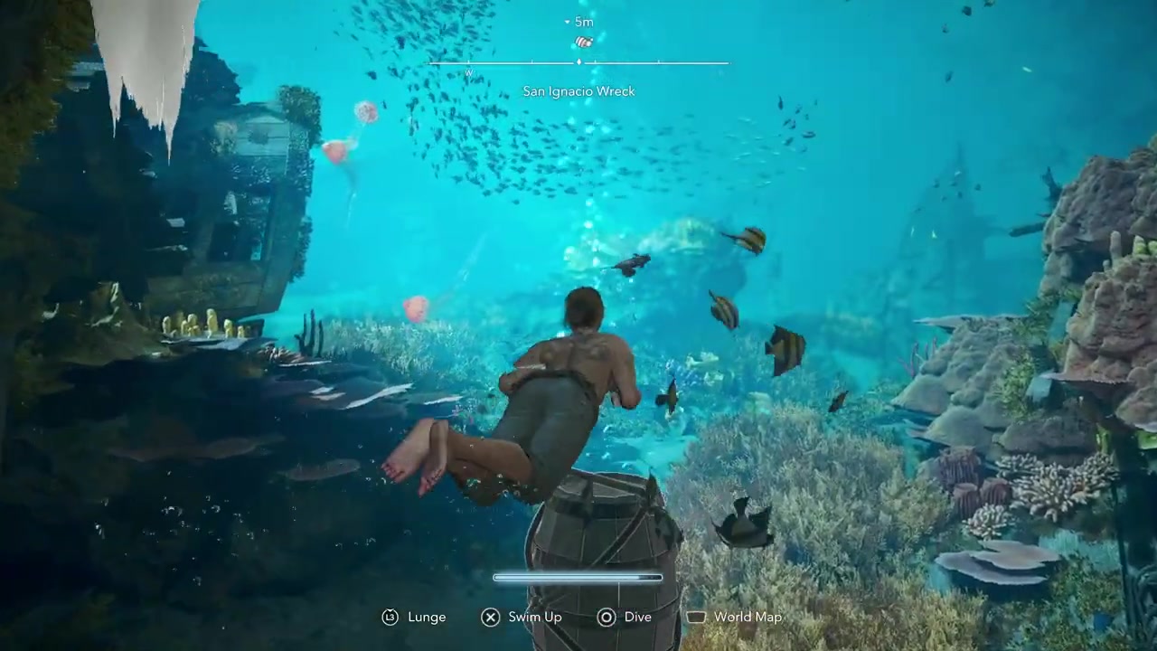 Go underwater