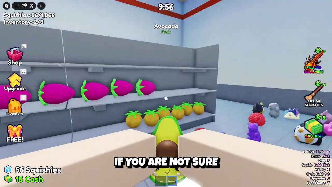 Read the Squishy name