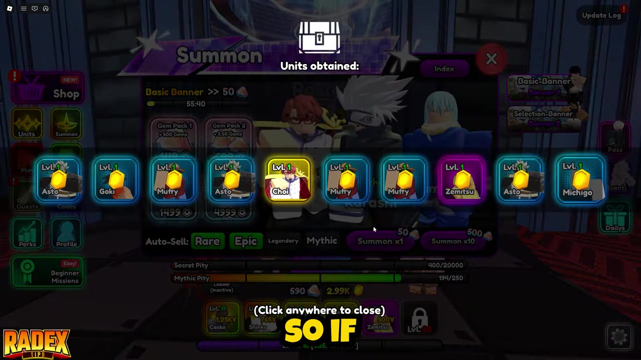 Summon on the Basic Banner