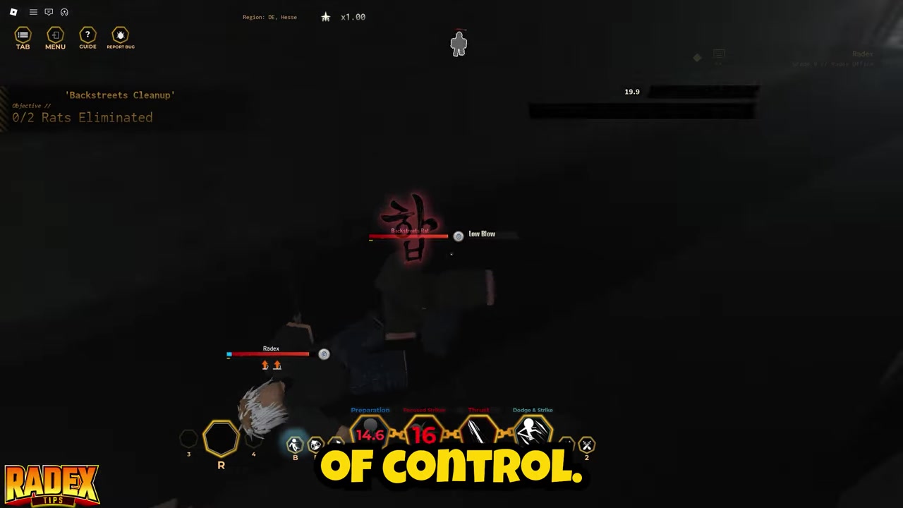 Reset after lost clashes