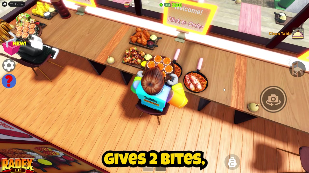 Eat the pieces