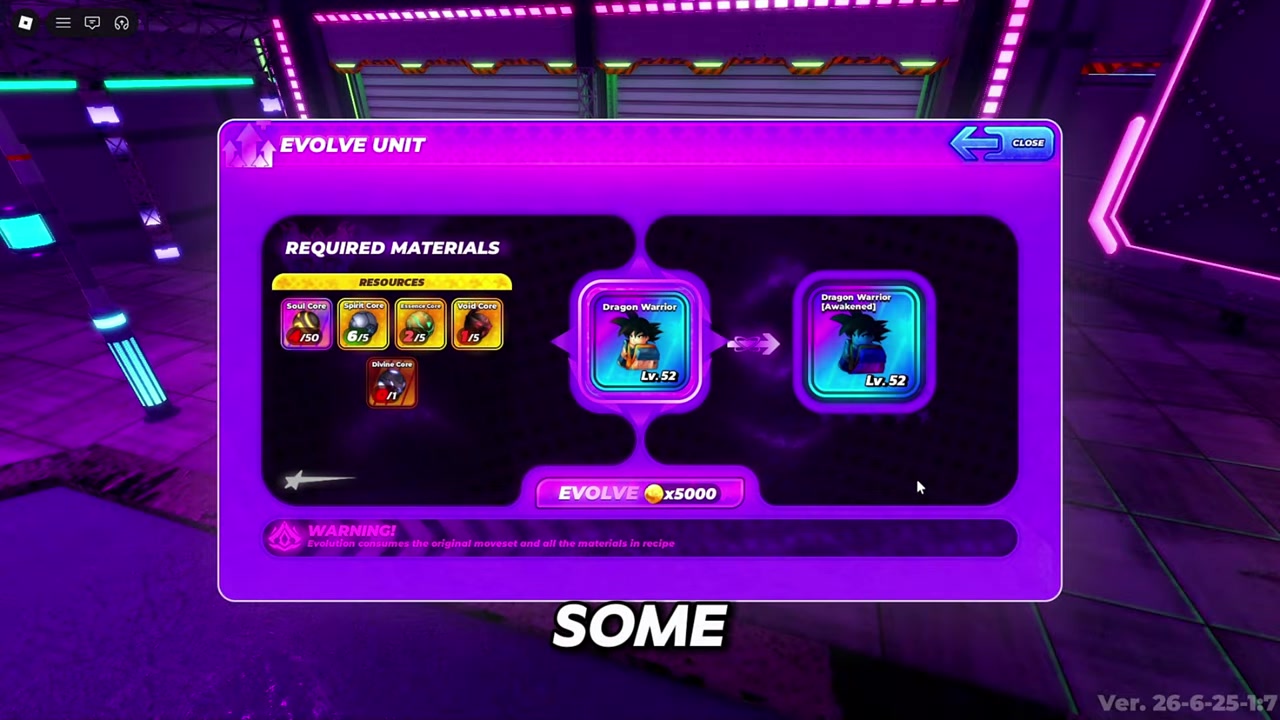 Do challenges for upgrade materials