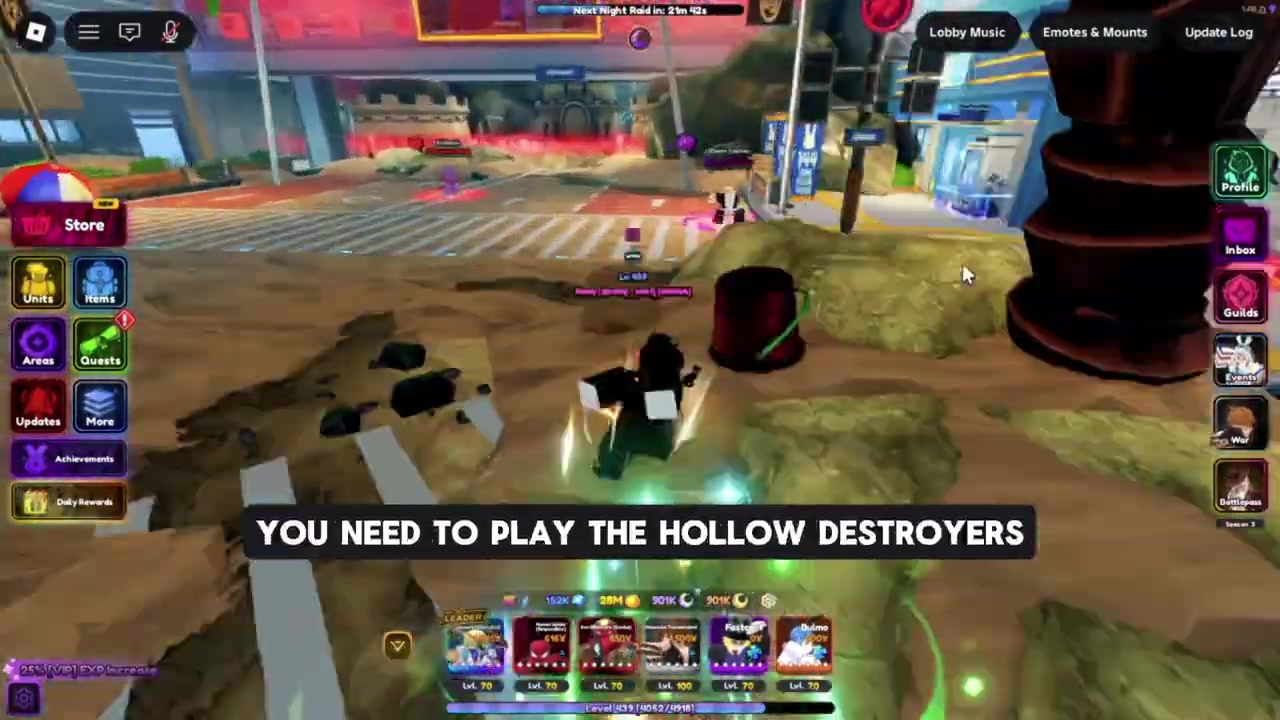Enter Hollow Destroyers vs Reapers